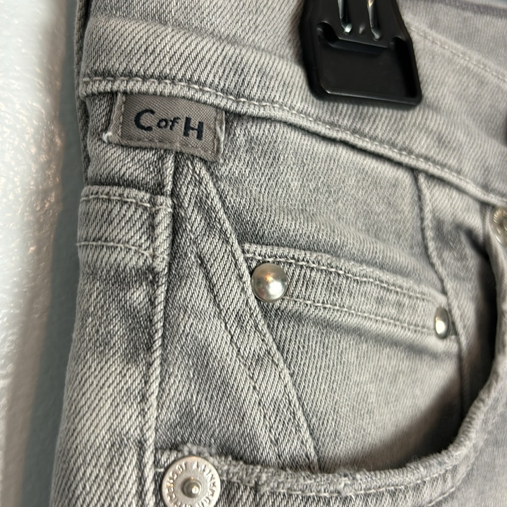 Citizens of Humanity Rocket Crop High Rise Skinny Grey Sz 28 Neutral Minimalist - Picture 5 of 13